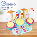 GOMINIMO Kids Toy Educational Drum Set - NuSea