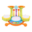 GOMINIMO Kids Toy Musical Drum Set Basic Version (Green) - NuSea