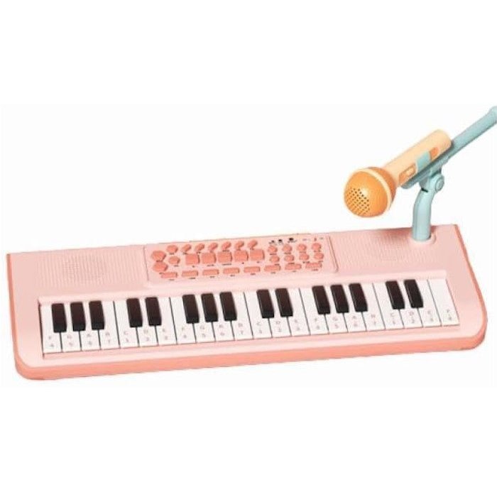 GOMINIMO Kids Toy Musical Educational Electronic Piano Keyboard (Pink) - NuSea