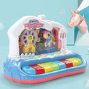GOMINIMO Kids Toy Musical Ferris Wheel Piano Keyboard (Blue) - NuSea