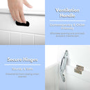 GOMINIMO Kids Toy Storage Box with Lid and Air Gap Handle (White) - NuSea