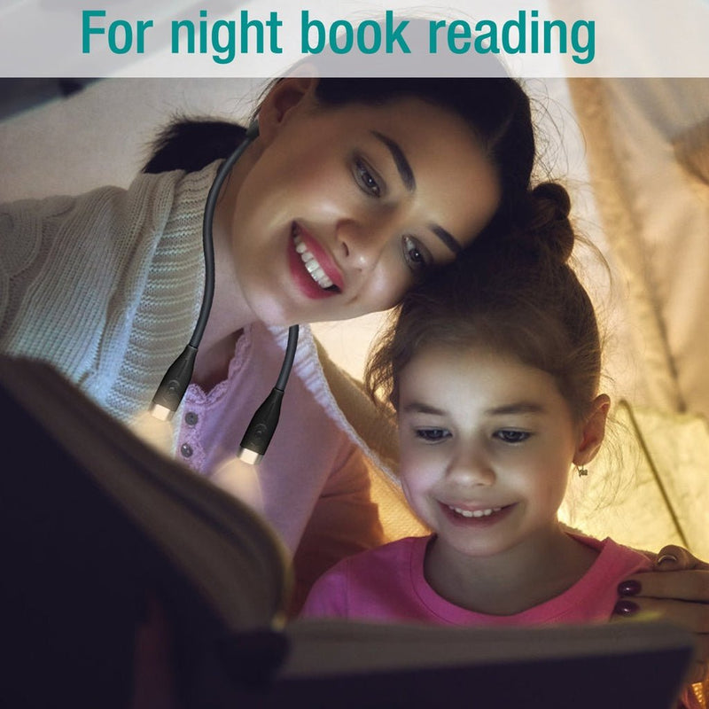 GOMINIMO LED Neck Reading Light Grey - NuSea