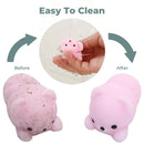 GOMINIMO Mochi Squishy Toy 64pcs for Kids Party Favors - NuSea