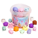 GOMINIMO Mochi Squishy Toy 64pcs for Kids Party Favors - NuSea