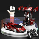 GOMINIMO Transform Car Robot Sport Car with Remote Control (Red) - NuSea