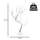GOMINIMO Wood Desk Lamp - Bonsai Fairy Tree Lights Warm White - NuSea