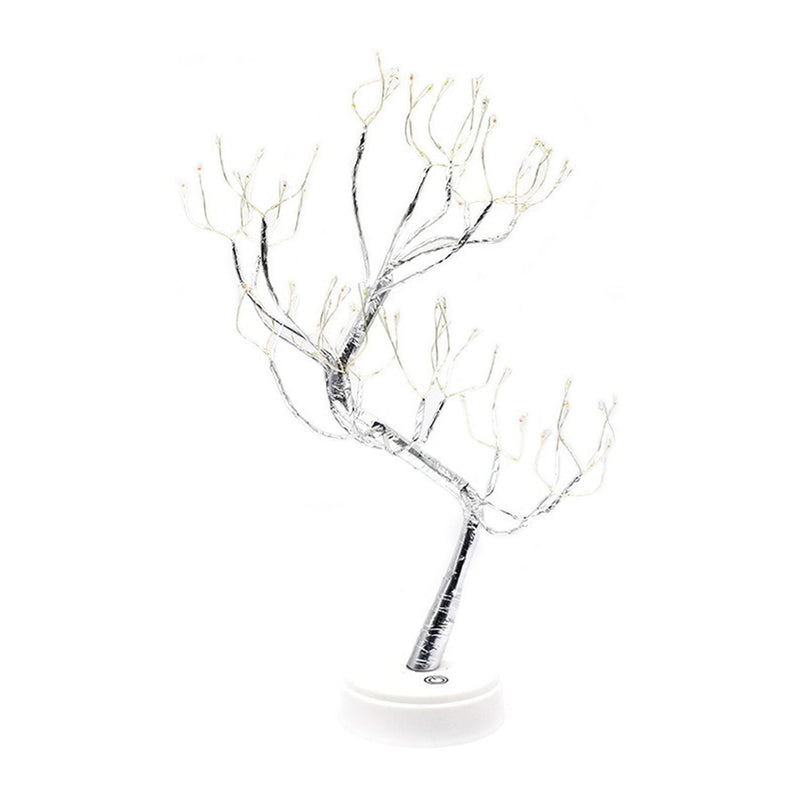 GOMINIMO Wood Desk Lamp - Bonsai Fairy Tree Lights Warm White - NuSea