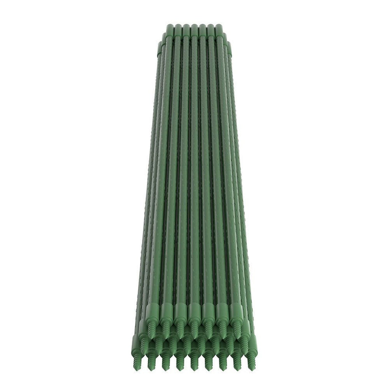 Green Fingers Garden Stakes Metal Plant Support 24pcs 92x1.1CM - NuSea