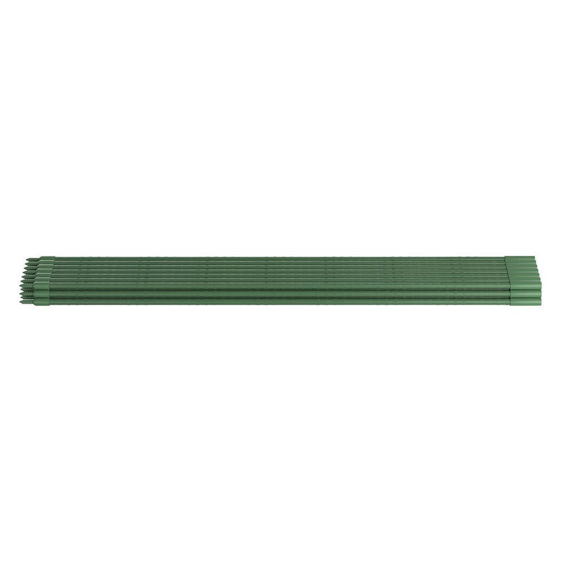 Green Fingers Garden Stakes Metal Plant Support 24pcs 92x1.1CM - NuSea