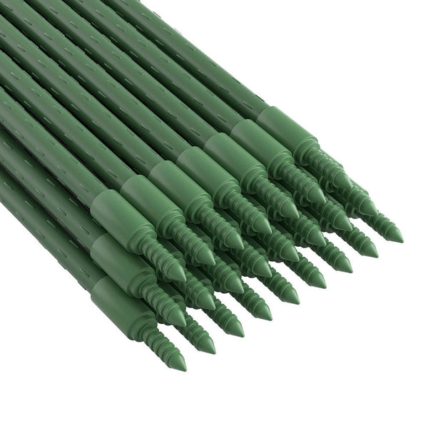 Green Fingers Garden Stakes Metal Plant Support 24pcs 92x1.1CM - NuSea