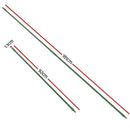 Green Fingers Garden Stakes Metal Plant Support 24pcs 92x1.1CM - NuSea