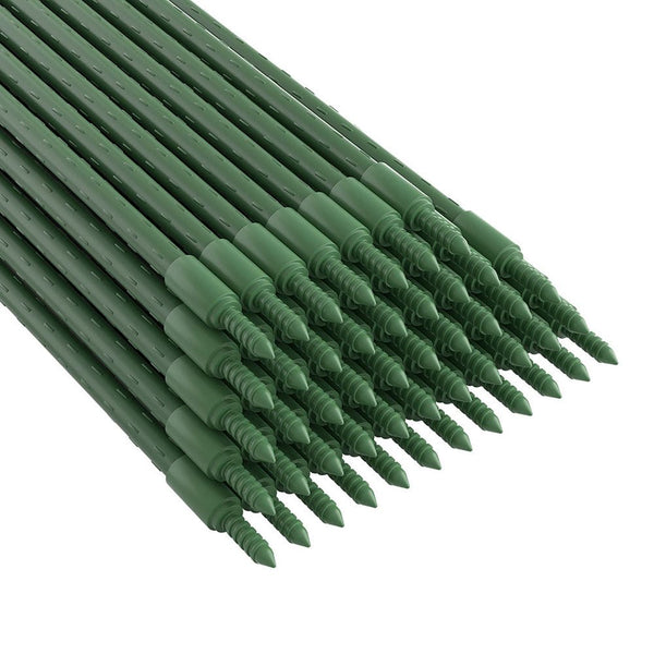 Green Fingers Garden Stakes Metal Plant Support 48pcs 60x1.1CM - NuSea