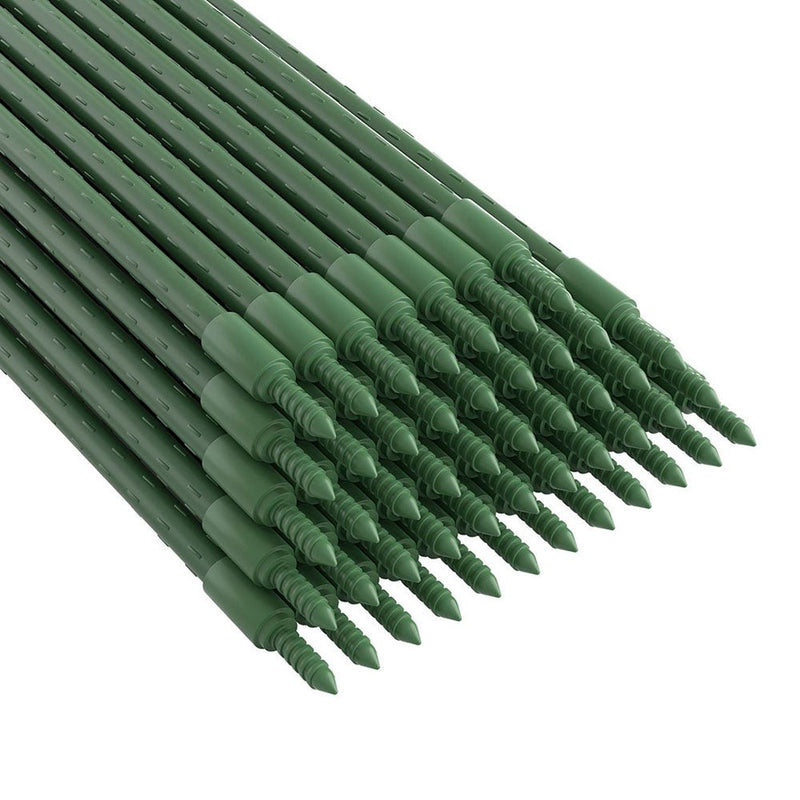 Green Fingers Garden Stakes Metal Plant Support 48pcs 60x1.1CM - NuSea