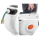 Greenfingers Water Hose Reel 20M Retractable Garden Brass Spray Gun Auto Rewind - NuSea
