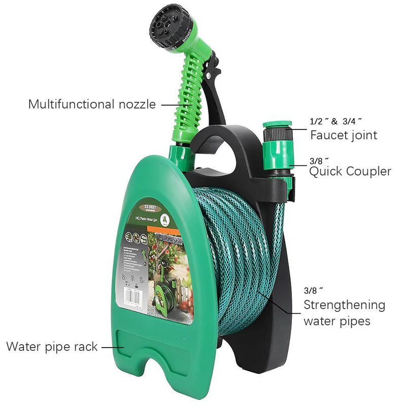 GREENHAVEN 10m Garden Hose - Portable Car Wash Hose for Easy Watering and Cleaning - NuSea