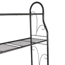 GREENHAVEN 3 Tier Metal Plant Stand - Sturdy Display Rack for Indoor and Outdoor Use - NuSea