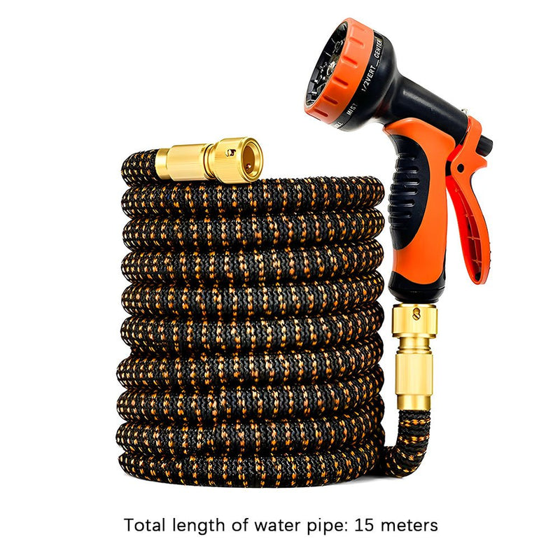 GREENHAVEN Expandable Garden Hose with 10 Spray Patterns Nozzle - NuSea