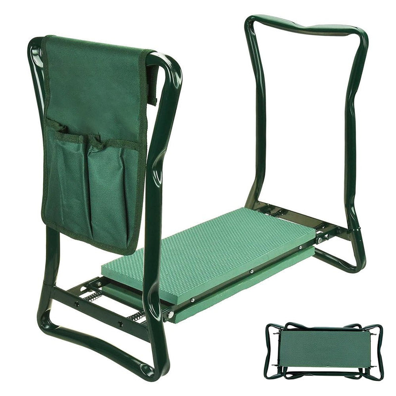 GREENHAVEN Garden Kneeler Seat and Foldable Stool with Tool Bag - NuSea