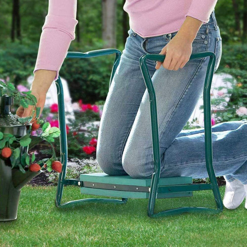 GREENHAVEN Garden Kneeler Seat and Foldable Stool with Tool Bag - NuSea