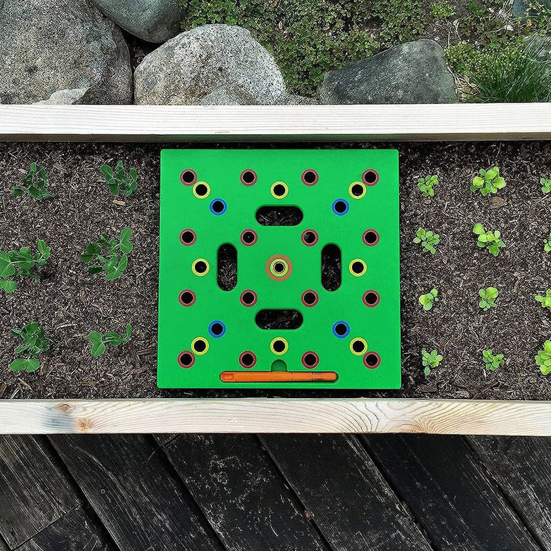 GREENHAVEN Seeding Square – Seed Spacer Tool for Optimal Plant Spacing - NuSea