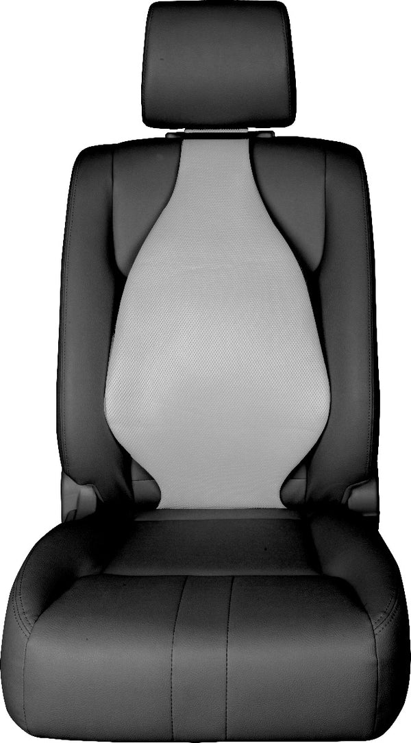 Universal Seat Cover Cushion Back Lumbar Support THE AIR SEAT New GREY