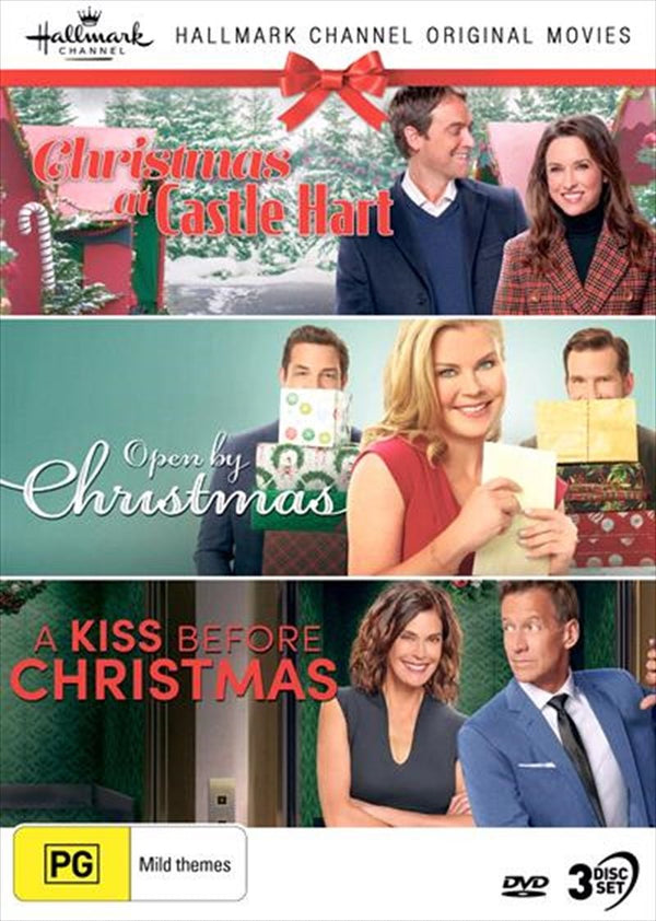 Hallmark Christmas - Christmas At Castle Hart / Open By Christmas / A Kiss Before Christmas - Collec DVD - NuSea