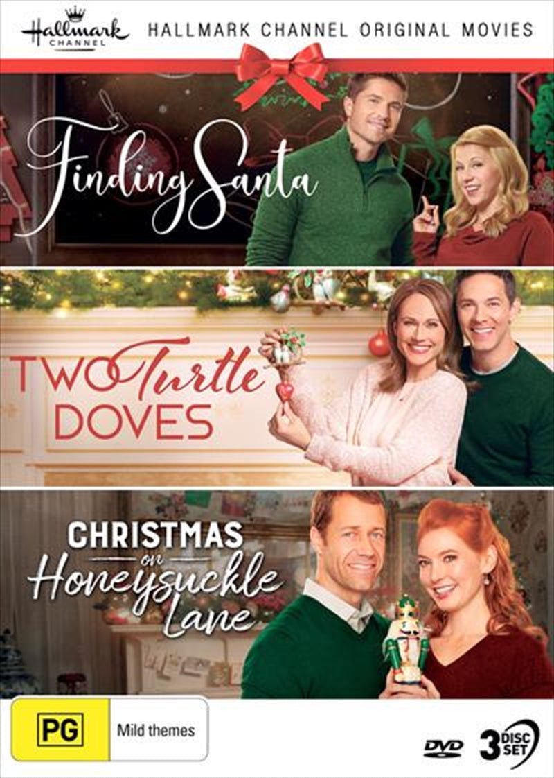 Hallmark Christmas - Finding Santa / Two Turtle Doves / Christmas On Honeysuckle Lane - Collection 2 DVD - NuSea