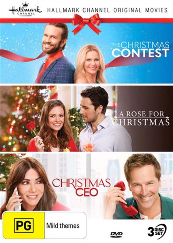 Hallmark Christmas - The Christmas Contest / A Rose For Christmas / Christmas CEO - Collection 26 DVD - NuSea