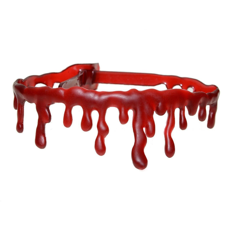 HALLOWEEN BRACELET Red Fake Blood Drip Bleeding Gothic Fashion Jewellery - NuSea