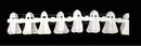 HALLOWEEN PAPER GARLAND Ghost Horror Decoration 1.8m Party Props Decor White - NuSea