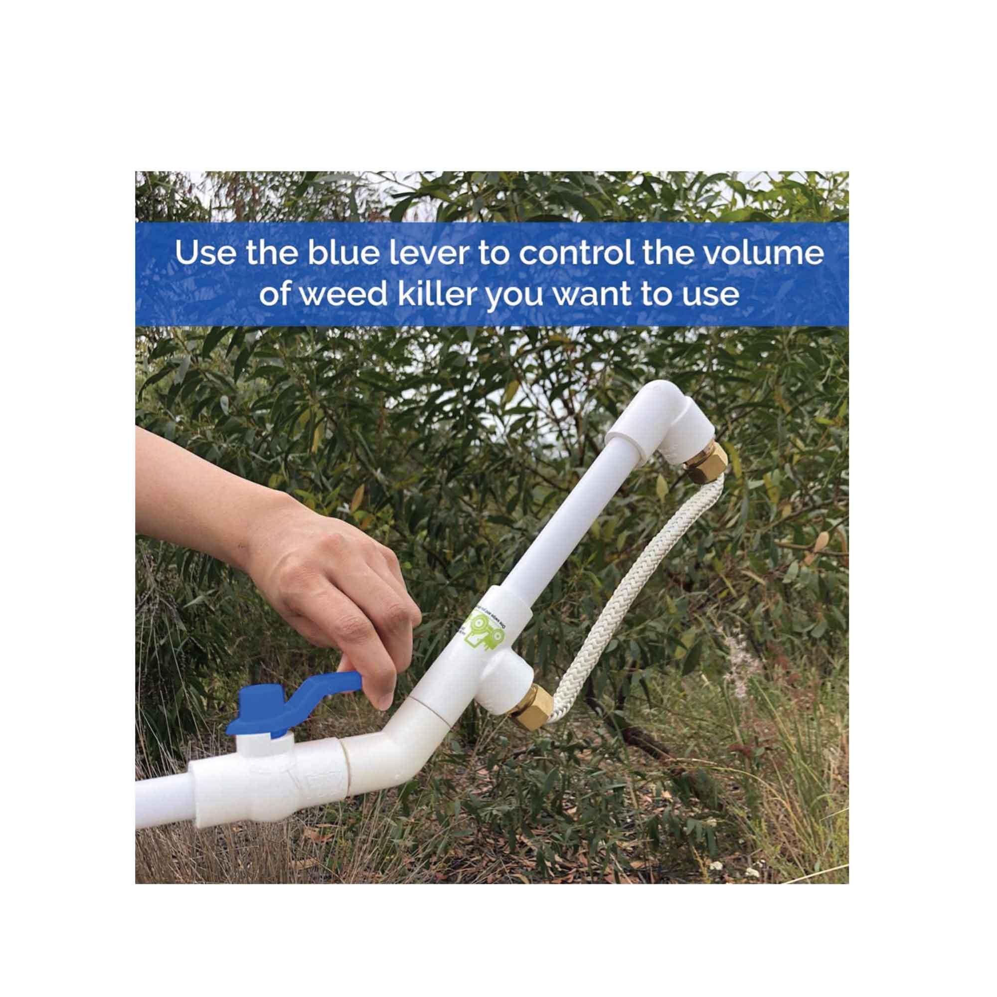 Hand Held Weed Wiper - Herbicide Rope Wick Applicator For Gardening Sprayer - NuSea