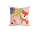 Happy Kids Rainbow Forest Filled Square Cushion - NuSea