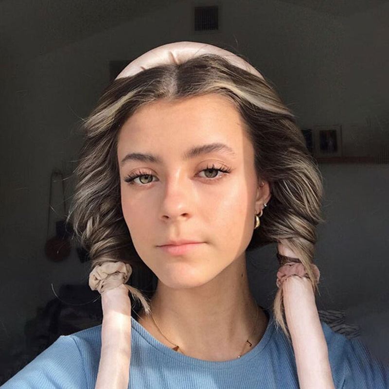 Heatless Lazy Curling Rod Silk Headband Manual Hair Rollers - NuSea