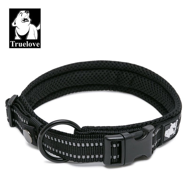 Heavy Duty Reflective Collar Black 2XS - NuSea