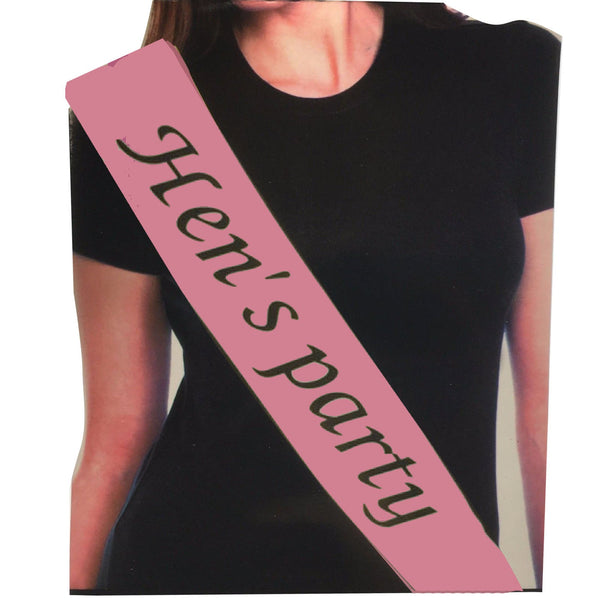 Hen's Night Bridal Sash Bride Happy Birthday 18th 21st Party Night Girls - NuSea