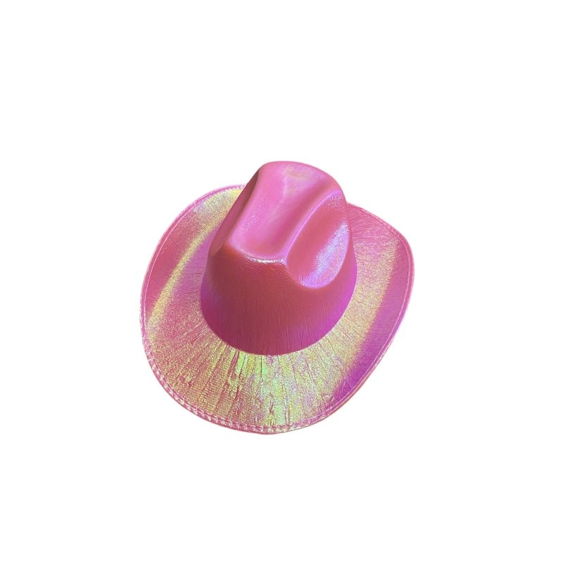 Holographic Cowboy Party Hat (Adult Size) - NuSea