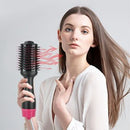 Hot Air One - Step Hair Dryer Negative Ion Anti - Frizz Blowout for Drying,Straightening, Curling and Volumizer (AU Plug) - NuSea