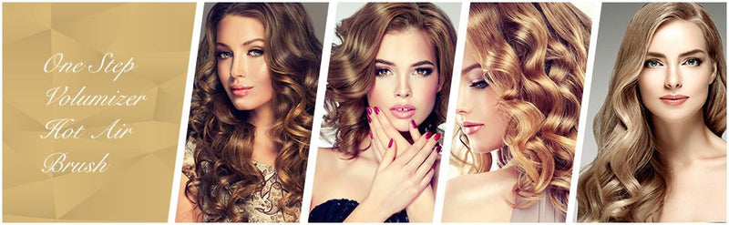 Hot Air One - Step Hair Dryer Negative Ion Anti - Frizz Blowout for Drying,Straightening, Curling and Volumizer (AU Plug) - NuSea