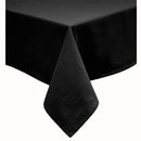 Hoydu Cotton Blend Table Cloth 180cm x 220cm - BLACK - NuSea