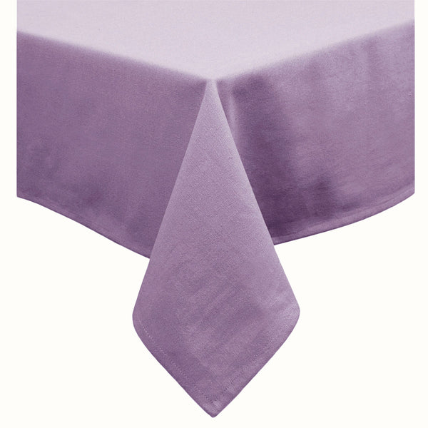 Hoydu Cotton Blend Table Cloth Lavender Mist 150x225cm - NuSea