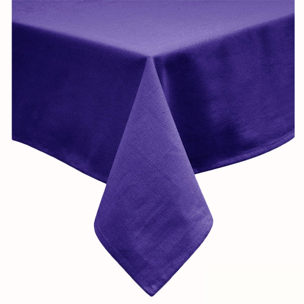Hoydu Cotton Blend Table Cloth Ultra Violet 170x420cm - NuSea