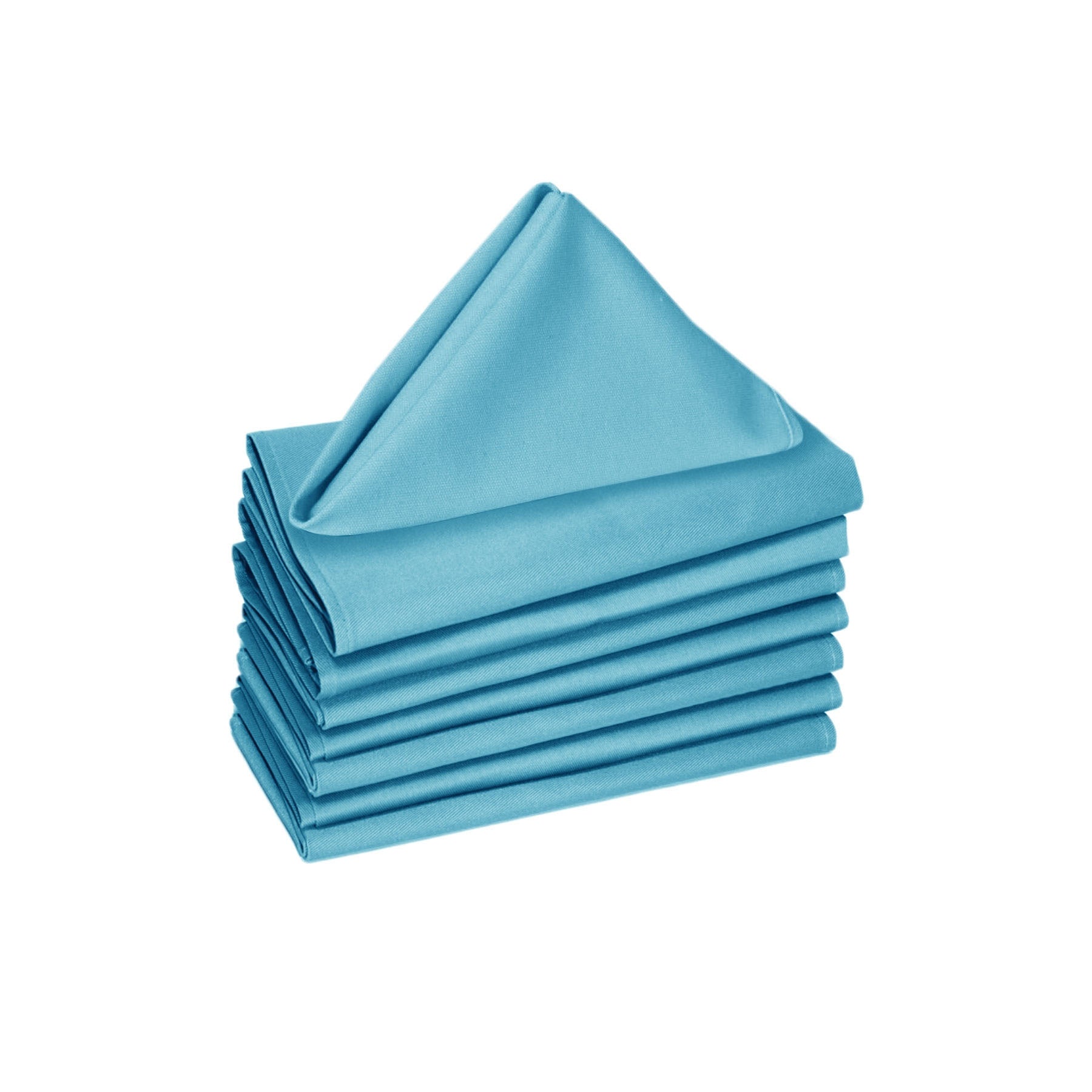 Hoydu Set of 8 Cotton Napkins Aqua - NuSea