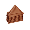 Hoydu Set of 8 Cotton Napkins Copper - NuSea
