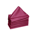 Hoydu Set of 8 Cotton Napkins Fuschia - NuSea