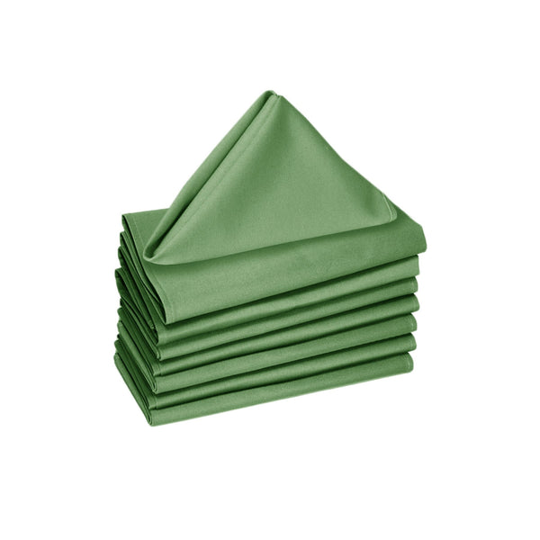 Hoydu Set of 8 Cotton Napkins Hedge Green - NuSea