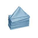 Hoydu Set of 8 Cotton Napkins Sky Blue - NuSea