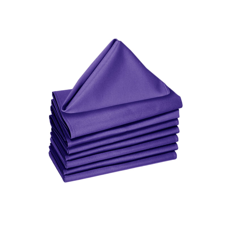 Hoydu Set of 8 Cotton Napkins Ultra Violet - NuSea