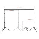 Hridz 2.6M*3M Heavy Duty Backdrop Support System for Photography Background Photo Video - NuSea