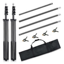 Hridz 2.6M*3M Heavy Duty Backdrop Support System for Photography Background Photo Video - NuSea