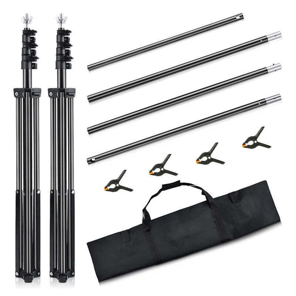 Hridz 2.6M*3M Heavy Duty Backdrop Support System for Photography Background Photo Video - NuSea